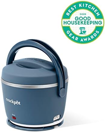 Electric Lunch Box Food Warmer 20oz – Faded Blue - Curated Catalog B4