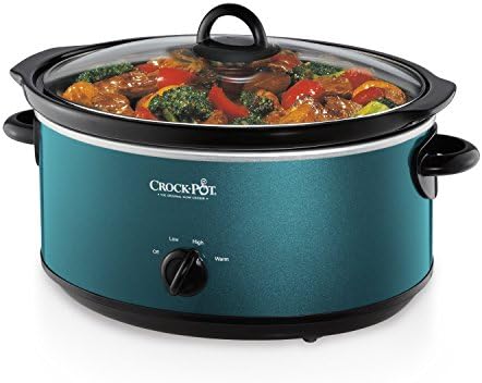 7 Quart Manual Slow Cooker – Turquoise - Curated Catalog C8