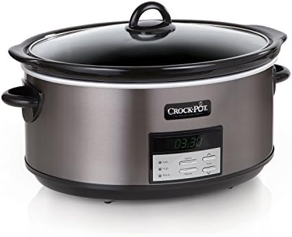 8 Quart Programmable Slow Cooker with Auto Warm - Curated Catalog A7