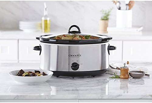 7 Quart Oval Manual Slow Cooker – Stainless Steel - Curated Catalog S1