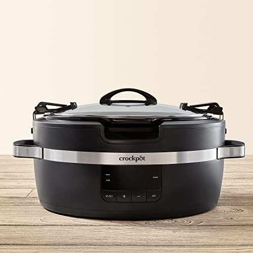Thermoshield 6 Quart Slow Cooker with Carry Handles - Curated Catalog G8