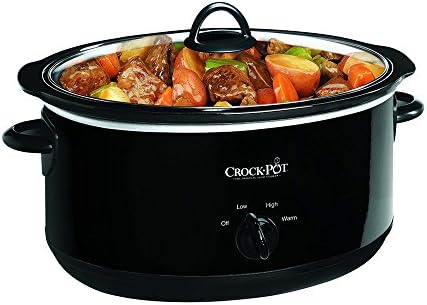 8 Quart Manual Slow Cooker – Black - Curated Catalog T8
