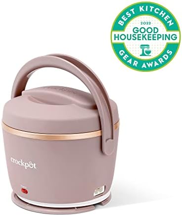 Electric Lunch Box Food Warmer 20oz – Blush Pink - Curated Catalog Y0
