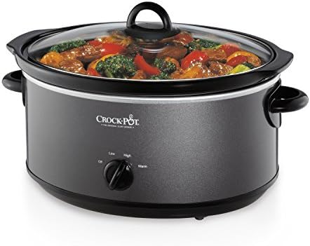 7 Quart Slow Cooker – Charcoal - Curated Catalog D9