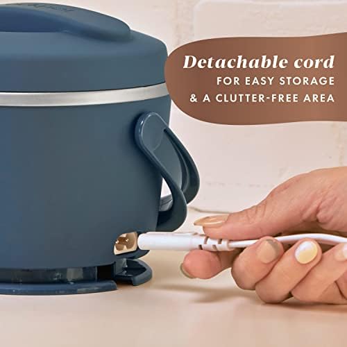 Electric Lunch Box Food Warmer 20oz – Faded Blue - Curated Catalog B4