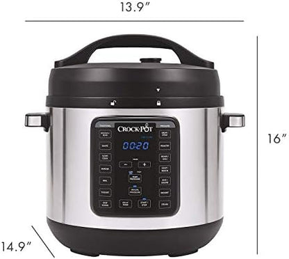 8 Quart Express Crock Multi-Use Pressure Cooker - Curated Catalog O3