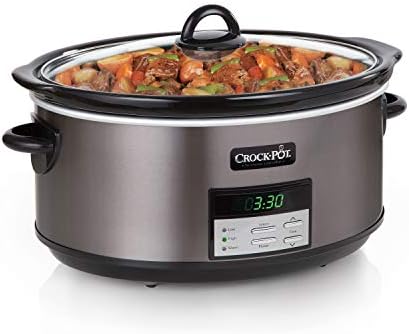 8 Quart Programmable Slow Cooker with Auto Warm - Curated Catalog A7