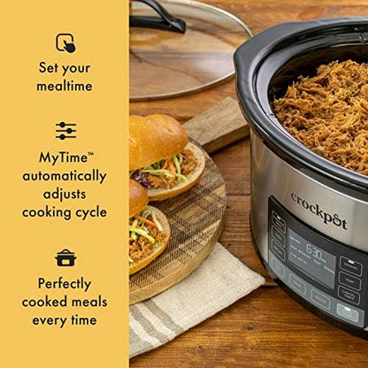 MyTime 6 Quart Programmable Slow Cooker - Curated Catalog L0