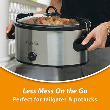 Cook & Carry 6 Quart Portable Slow Cooker - Curated Catalog C6