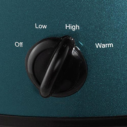 7 Quart Manual Slow Cooker – Turquoise - Curated Catalog C8