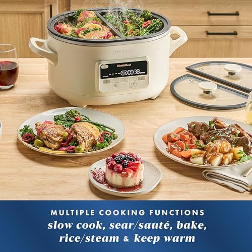 MultiMeal Multicooker with Programmable Slow Cooker - Curated Catalog G4