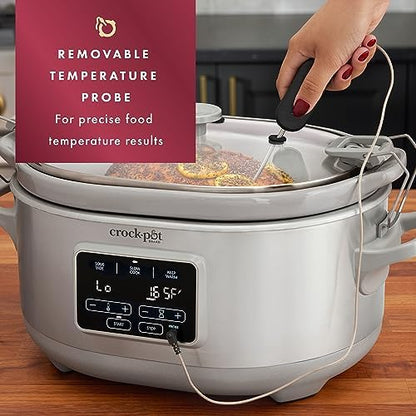 7 Quart Programmable Cook & Carry Slow Cooker - Curated Catalog Q0