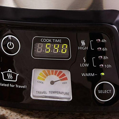 Cook & Carry 6 Quart Programmable Slow Cooker - Curated Catalog I8