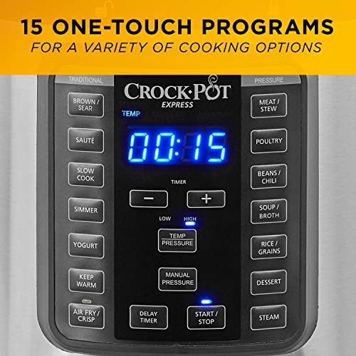 Express Crisp 8 Quart 10-in-1 Pressure Cooker - Curated Catalog V6