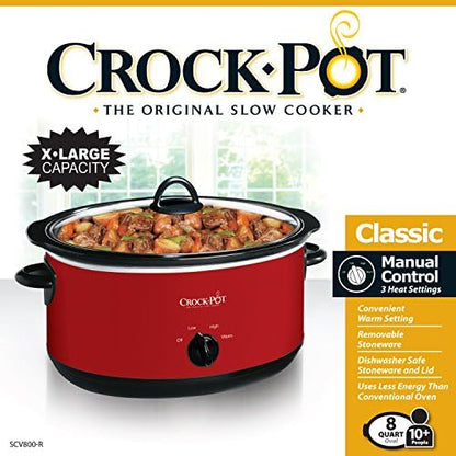 Express Crock 8 Quart Programmable Slow Cooker - Curated Catalog B5