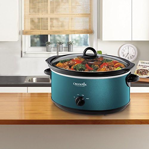 7 Quart Manual Slow Cooker – Turquoise - Curated Catalog Y6