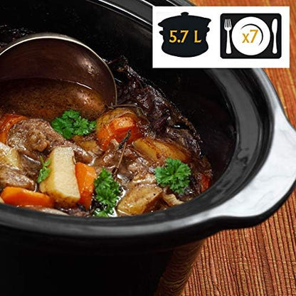 Cook & Carry 6 Quart Portable Slow Cooker - Curated Catalog C6