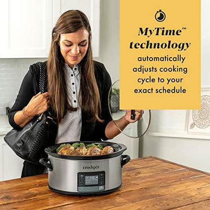 MyTime 6 Quart Programmable Slow Cooker - Curated Catalog L0