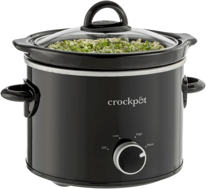 2 Quart Mini Slow Cooker – Classic Compact Cooker - Curated Catalog X8