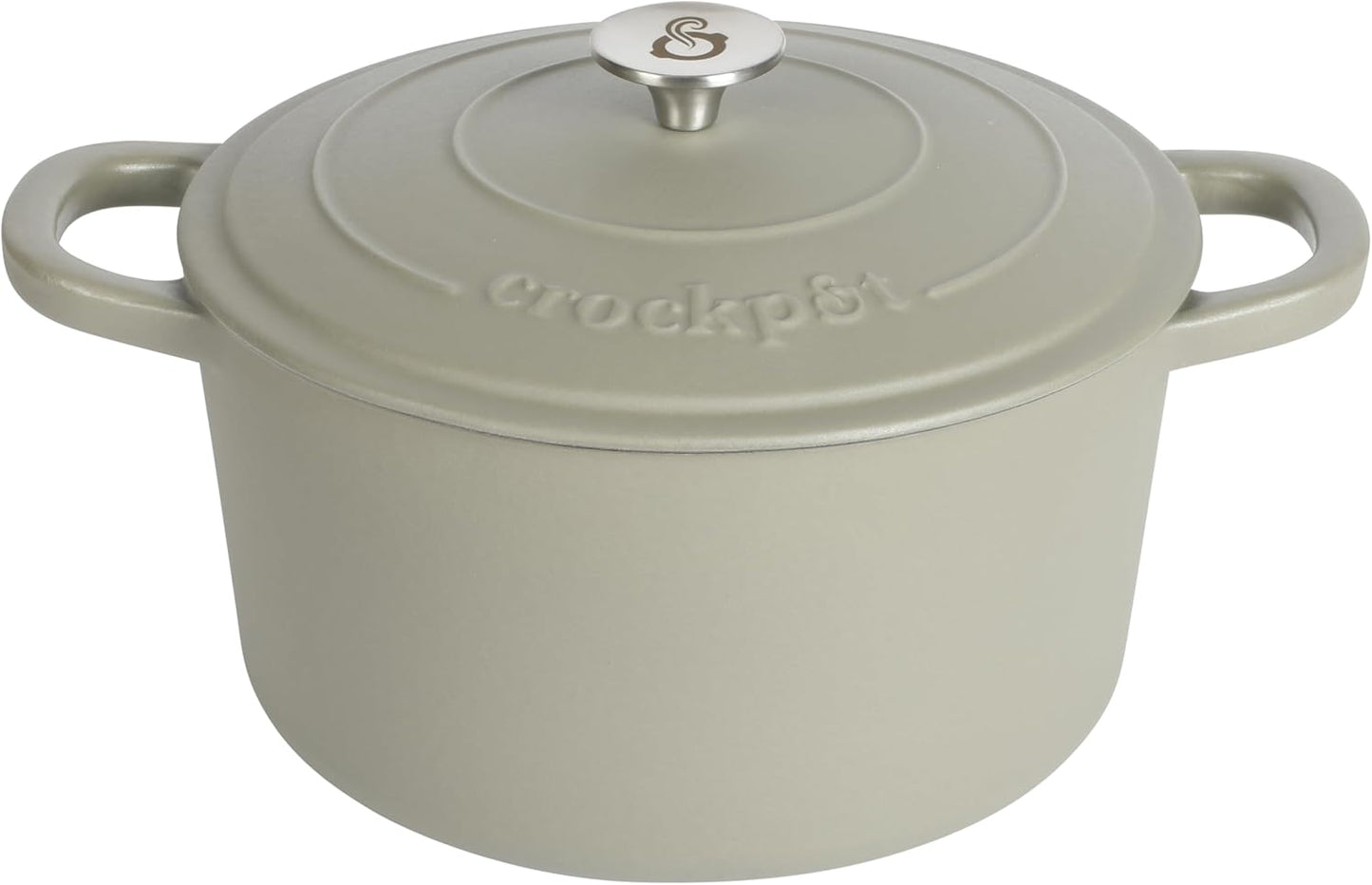 3 Quart Enameled Cast Iron Dutch Oven – Aqua - Curated Catalog X6