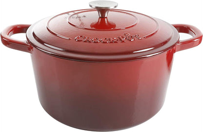 3 Quart Enameled Cast Iron Dutch Oven – Aqua - Curated Catalog H7