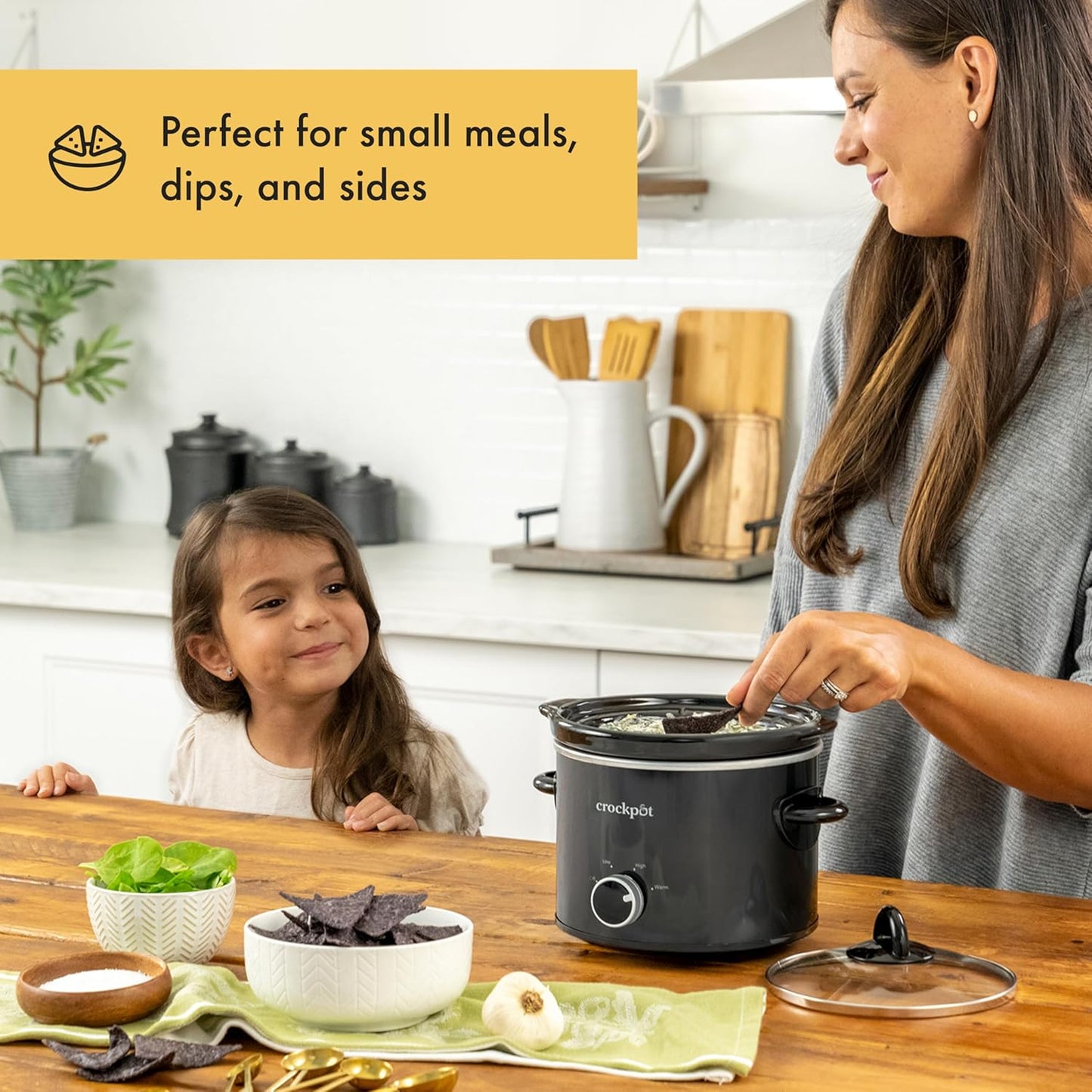 2 Quart Mini Slow Cooker – Classic Compact Cooker - Curated Catalog X8