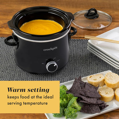 2 Quart Mini Slow Cooker – Classic Compact Cooker - Curated Catalog X8